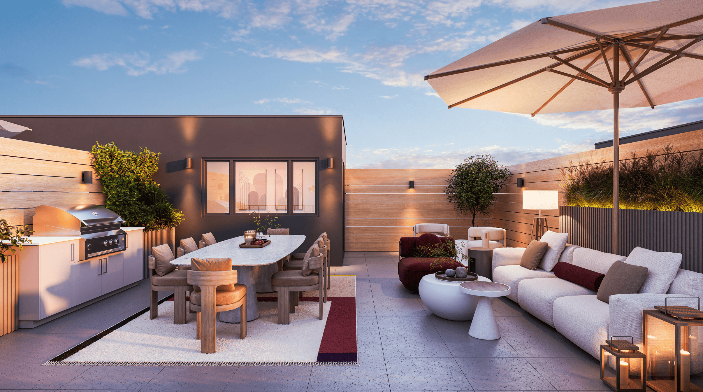 The Tribeca - Rooftop Terrace