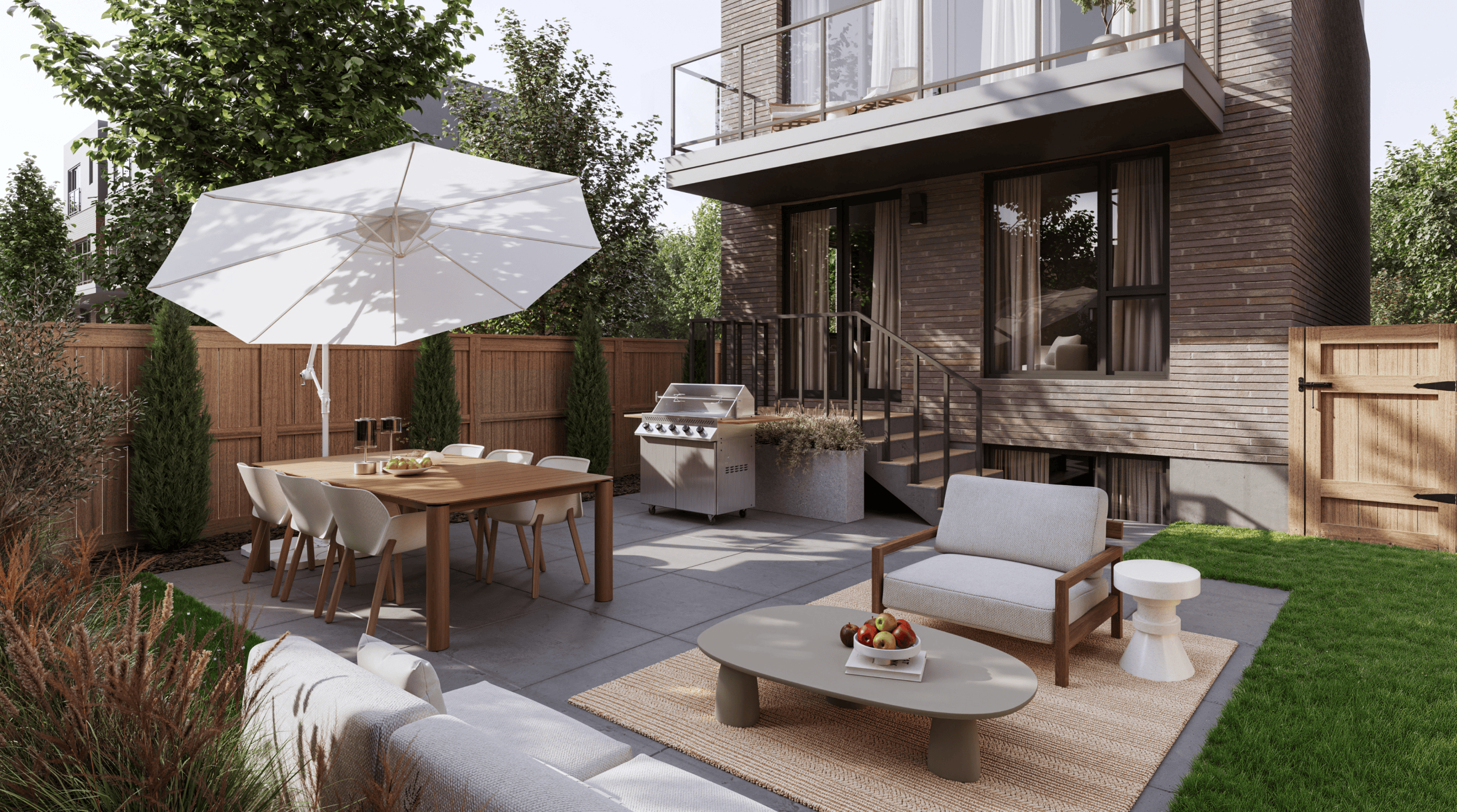The Hudston - Backyard